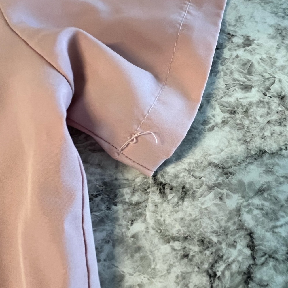 Women’s light pink Top and bottom scrub set - Picture 12 of 12